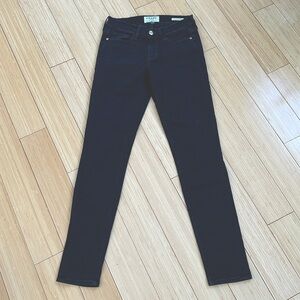 Frame Le Skinny de Jeanne jeans, size 26, dark blue National wash, made in USA